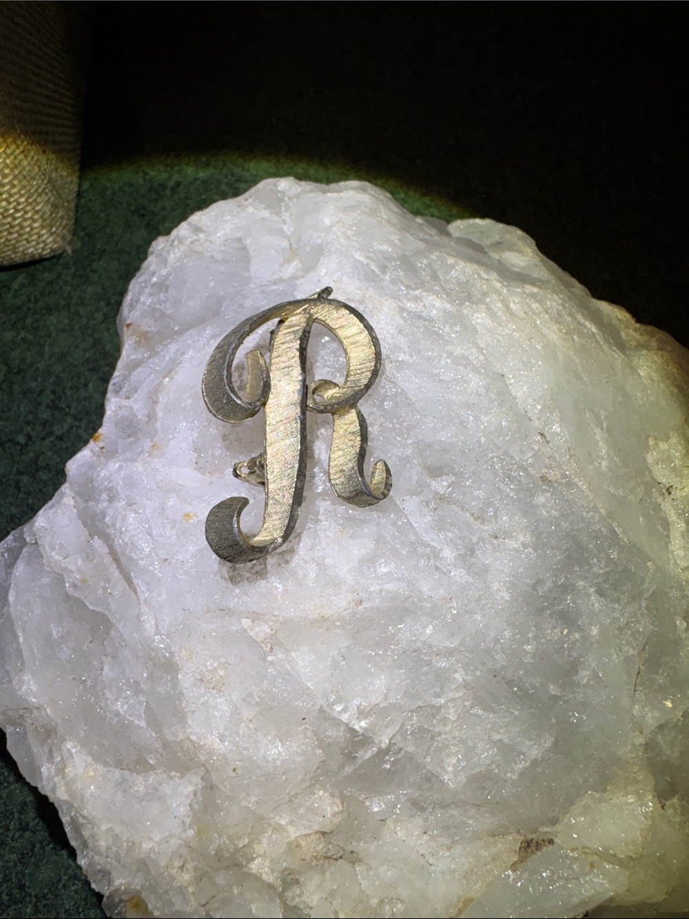 1960s Mamselle Letter R pin Vintage